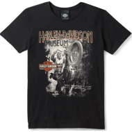 96683-22MM Harley-Davidson Tee-Knit-Hillclimber- Black Large